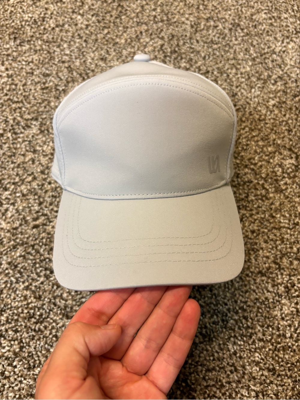 Light Gray Performance Baseball Cap